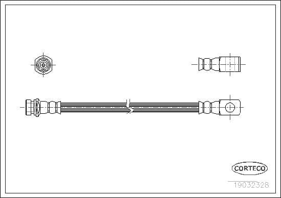 Brake Hose 19032328 - image 2