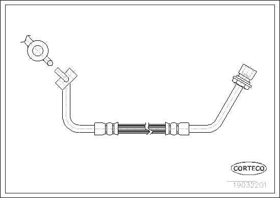 Brake Hose 19032201 - image 2