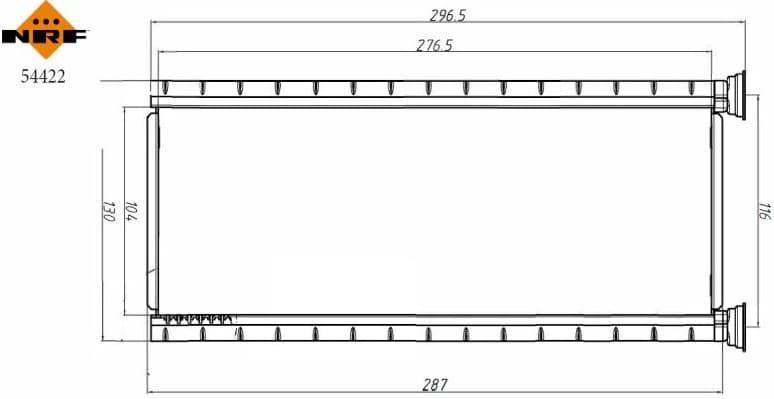 Heat Exchanger, interior heating EASY FIT 54422 - image 5