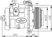 Compressor, air conditioning 32470