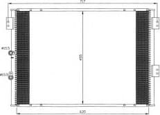 Condenser, air conditioning EASY FIT 35461