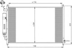 Condenser, air conditioning EASY FIT 35867