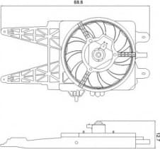 Fan, engine cooling 47248