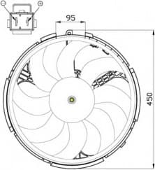 Fan, engine cooling 47507 - image 3