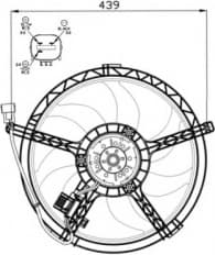 Fan, engine cooling 47553 - image 3