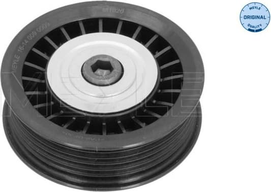 Deflection/Guide Pulley, V-ribbed belt MEYLE-ORIGINAL: True to OE. 16-14 009 0009
