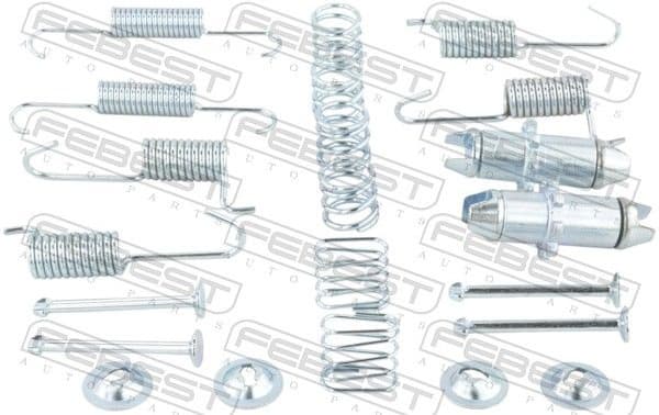 Accessory Kit, parking brake shoes 1204-TUC4WDR-KIT