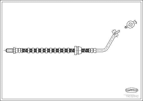 Brake Hose 19032592 - image 2
