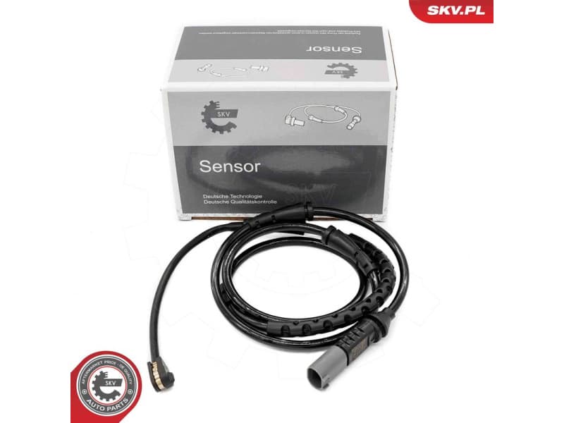 Warning Contact, brake pad wear 17SKV855