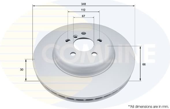 Brake Disc COATED ADC5018V