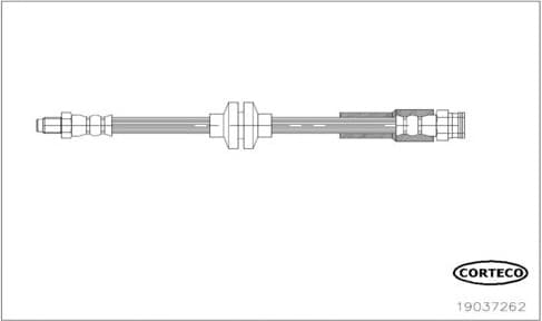 Brake Hose 19037262 - image 2