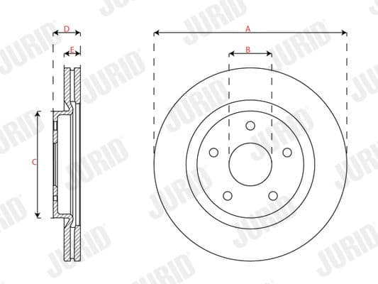 Brake Disc COAT+ 563582JC - image 3