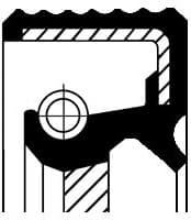 Shaft Seal, manual transmission 01031967B - image 5