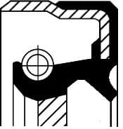 Shaft Seal, manual transmission 01019481B - image 2