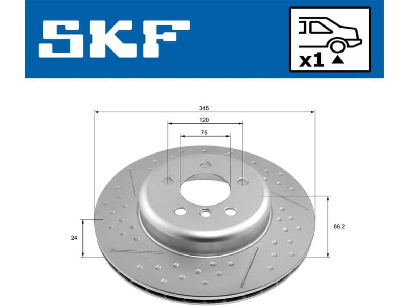 Brake Disc VKBD90268V1 - image 2