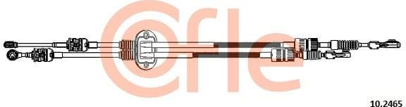 Cable Pull, manual transmission 92.10.2465