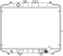 Radiator, engine cooling 53650