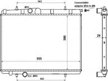 Radiator, engine cooling 58301