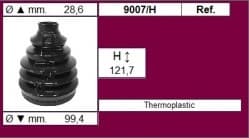 CV Joint Boot kit with clamps and grease - image 2