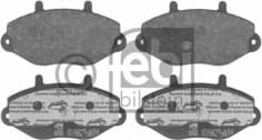 Brake Pad Set, disc brake 16036