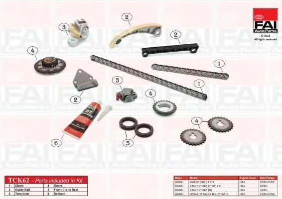 Timing Chain Kit TCK62