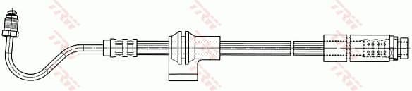 Brake Hose PHD561 - image 3