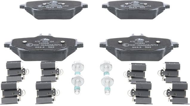 Brake Pad Set, disc brake ATE Ceramic 13-0470-2641-2 - image 2