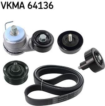 V-ribbed Belt Set VKMA64136