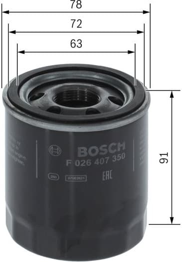 Oil Filter F026407350 - image 5