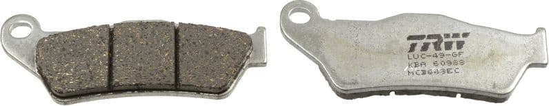 Brake Pad Set, disc brake Organic Eco MCB648EC