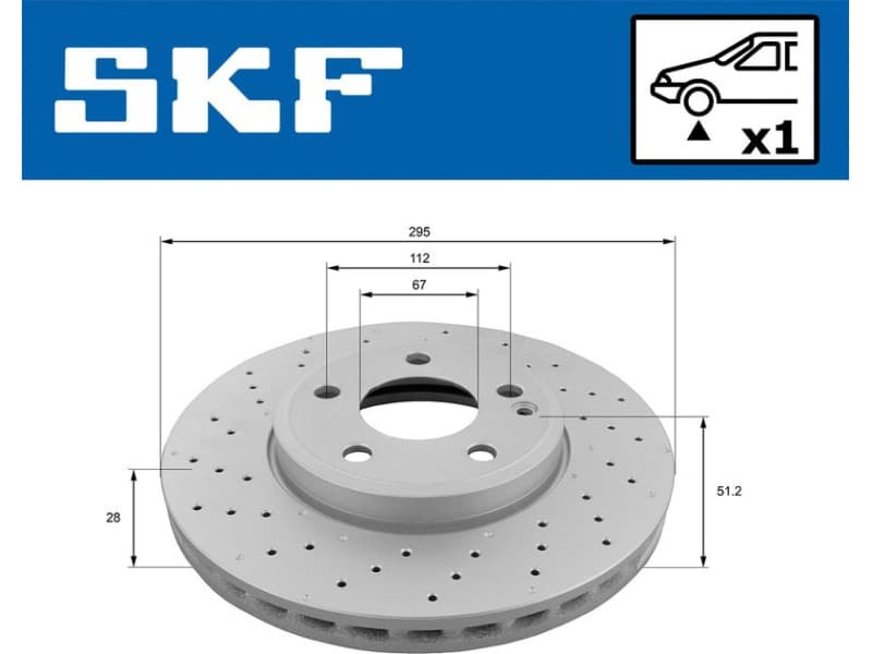 Brake Disc VKBD80028V1