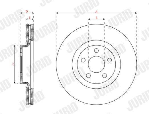 Brake Disc COAT+ 563702JC - image 3
