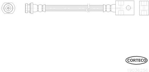 Brake Hose 19036256 - image 2