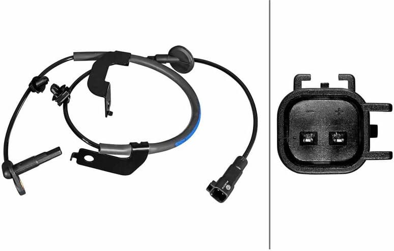 Sensor, wheel speed 6PU 358 217-611