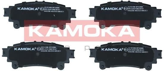 Brake pads rear JQ101498