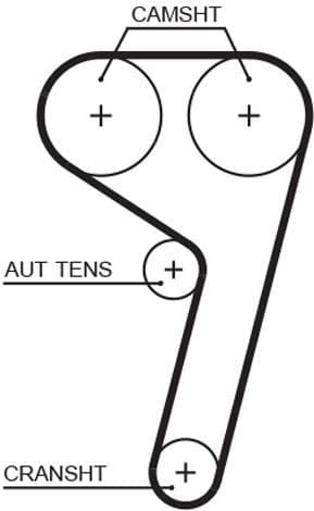 Water Pump & Timing Belt Kit PowerGrip™ KP45669XS