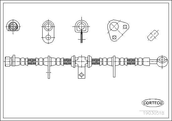 Brake Hose 19030518 - image 2