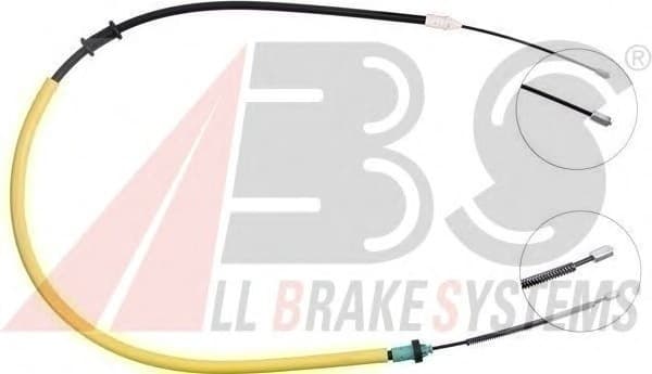 Cable handbrake 41.0213.1