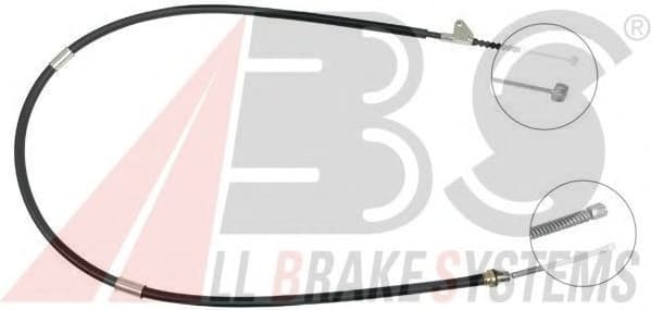 Cable handbrake 52.0218.1