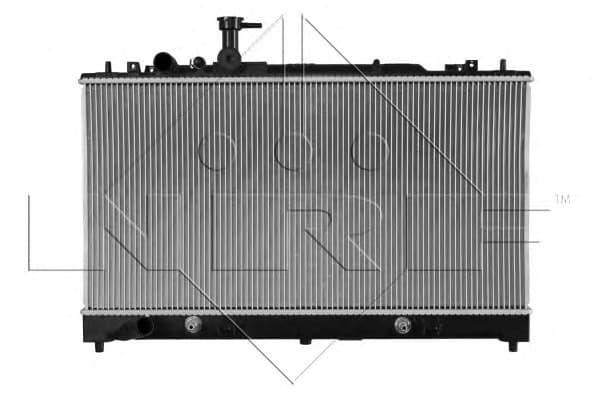 Radiator, engine cooling EASY FIT 53198