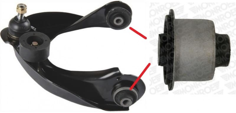 Silentblock front axle L50807