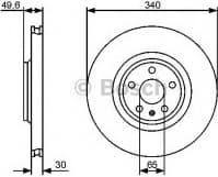 Brake Disc 0986479464
