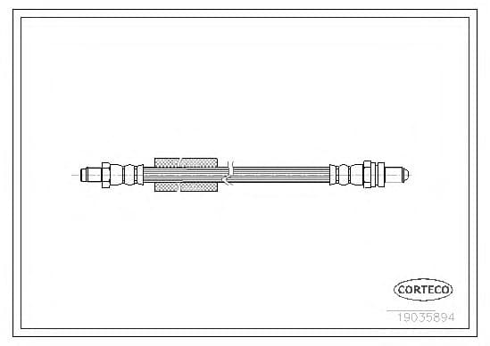 Brake Hose 19035894