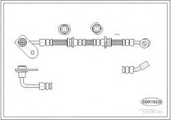 Brake Hose 19036140