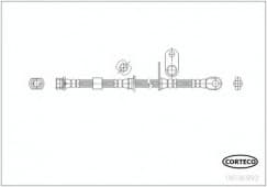 Brake Hose 19036992