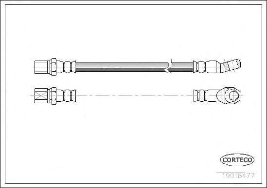 Brake Hose 19018477