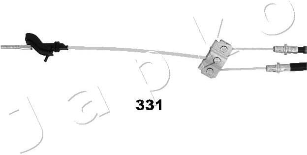 Cable Pull, parking brake 131331 - image 3