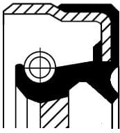 Shaft Seal, crankshaft 19036807B - image 6