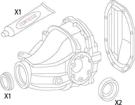 Gasket Set, differential 19535815 - image 3