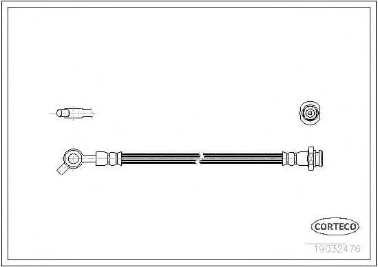 Brake Hose 19032476
